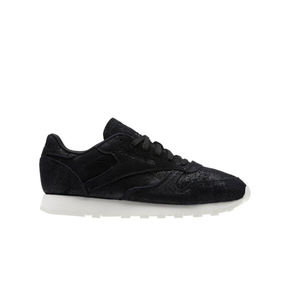 Buty damskie Reebok CL LTHR SHIMMER BS9856 Czarne - Rozmiar 37,5