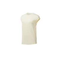 Koszulka damska Reebok EL MARBLE TEE CF8606 Beżowa - Rozmiar S