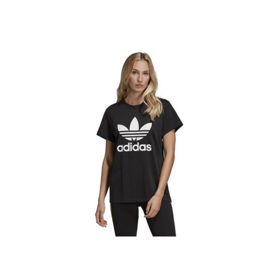 Koszulka damska adidas Originals BOYFRIEND TEE DX2323 Czarna - Rozmiar 34