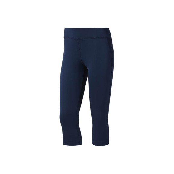 Spodnie damskie Reebok WOR PP CAPRI EC2350 Niebieskie - Rozmiar XS