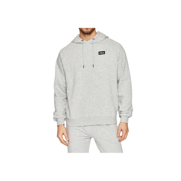 Bluza męska Fila BELFORT HOODY FAM008080000 Szara - Rozmiar S