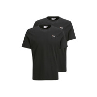Koszulka męska Fila BROD TEE DUBBLE PACK FAM008383128 Czarna - Rozmiar S