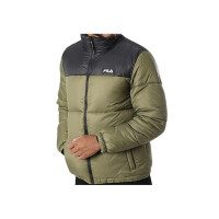 Kurtka męska Fila SOLLER PUFF JKT FAM040463046 Zielona - Rozmiar L