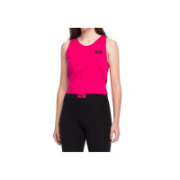 Koszulka damska Fila BASIN CROPPED TANK TOP FAW013640000 Różowa - Rozmiar M