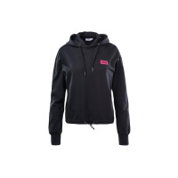 Bluza damska Fila BURDUR CROPPED HOODY FAW014480009 Czarna - Rozmiar L