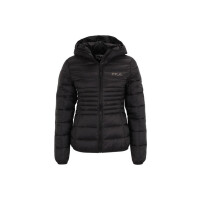Kurtka damska Fila SQUILLE HOODED LIGHTWEIGHT JKT FAW036280010 Czarna - Rozmiar XS