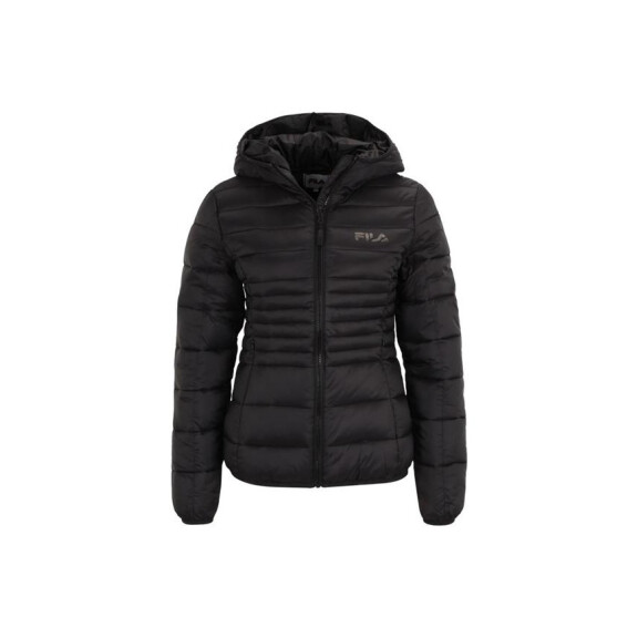 Kurtka damska Fila SQUILLE HOODED LIGHTWEIGHT JKT FAW036280010 Czarna - Rozmiar XS