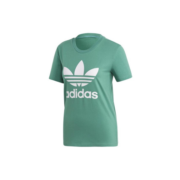 Koszulka damska adidas Originals TREFOIL TEE FM3300 Zielona - Rozmiar 36
