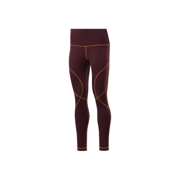 Spodnie damskie Reebok WOR MYT STITCH TIGHT FU2434 Czerwone - Rozmiar XS