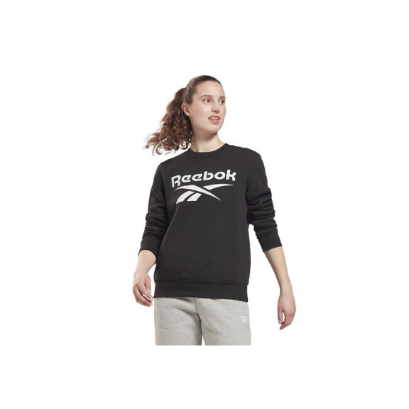 Bluza damska Reebok RI BL FLEECE CREW GS9378 Czarna - Rozmiar XS