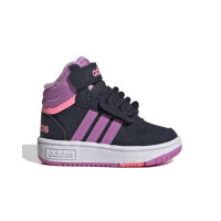 Buty dziecięce adidas Core HOOPS MID 3.0 AC I GW4485 Czarne - Rozmiar 22