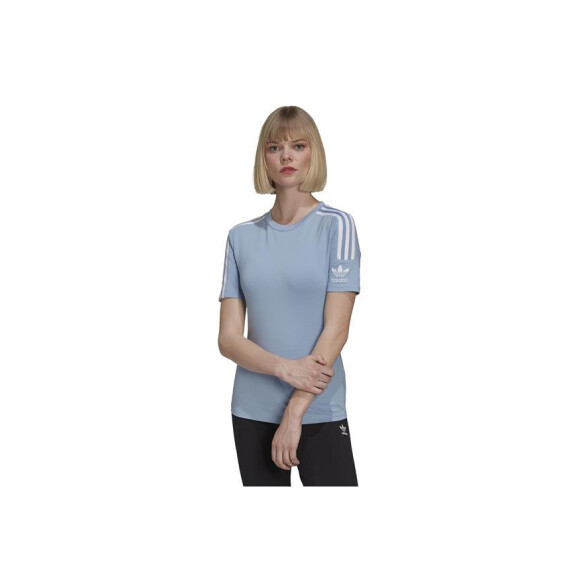 Koszulka damska adidas Originals TIGHT TEE H33545 Niebieska - Rozmiar 38