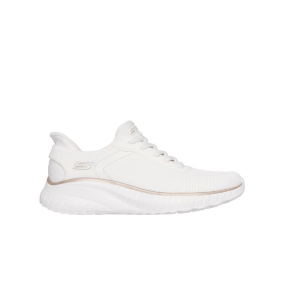 Buty damskie Skechers BOBS SQUAD CHAOS-CURRENT MUSE 117497WTGD Beżowe - Rozmiar 38,5
