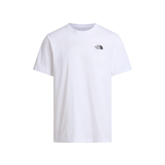 Koszulka męska The North Face M EVO BOX NSE REG SS TEE NF0A8B6KFN4 Biała - Rozmiar 2XL