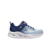Buty dziecięce Skechers SOLA GLOW 303714LNVLB Niebieskie - Rozmiar 28