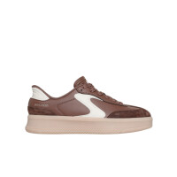 Buty damskie Skechers HOTSHOT HI - LIFTED LUXE 185460BRN Brązowe - Rozmiar 38,5