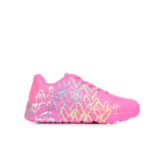 Buty Skechers UNO LITE-METALLIC JOY 314098LHPMT Różowe - Rozmiar 33