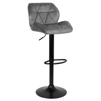 Hoker welurowy Grappo Black grafitowy Velvet