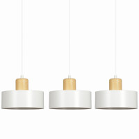 Skandynawska biała lampa do salonu TOREN 11047/3/E