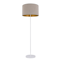 Biała lampa podłogowa klasyczna GOLDSUN 14W O3369 L1 BIA/56