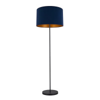 Czarna lampa podłogowa klasyczna GOLDSUN 14W O3369 L1 CZA/55