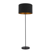 Czarna lampa podłogowa klasyczna GOLDSUN 14W O3369 L1 CZA/53