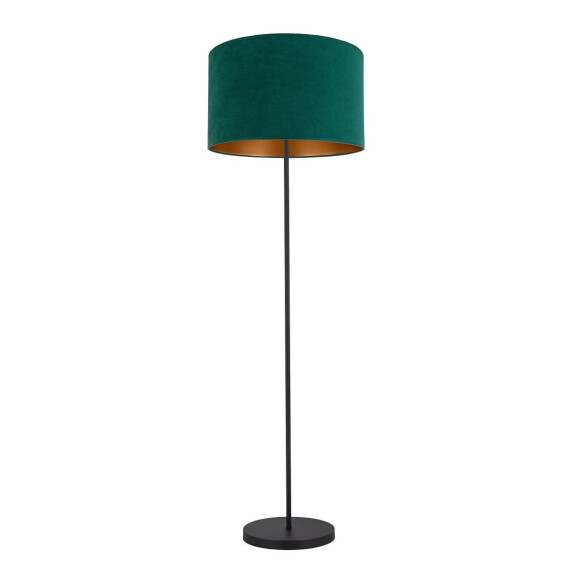 Czarna lampa podłogowa klasyczna GOLDSUN 14W O3369 L1 CZA/54