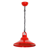 Czerwona lampa loft ARON 16180/L