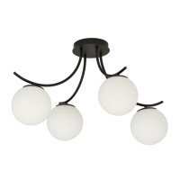 Stylowa lampa z kulistymi kloszami BOSTA 11109/4/E
