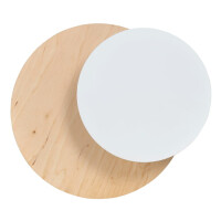 Kinkiet w skandynawskim stylu CIRKLE 1B WHITE 1971/1/E