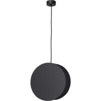 Duża czarna lampa wisząca WHELE 19033/N