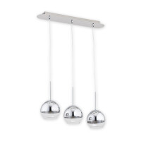 Nowoczesna lampa wisząca z kloszami COLOROS 1O2543 W3 CH/Le
