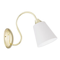 Elegancki złoty kinkiet glamour JULIET 1O3330 K1 ZL/01/Le