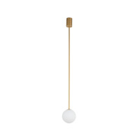 Pojedyncza złota lampa do salonu KIAR M 110306/N