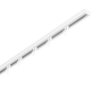 Karnisz szyna sufitowa alu pojedyncza, szerokość - 150 cm