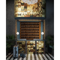 Fototapeta geometryczna Inkiostro Bianco INDUM INKACMM2301 GoldenWall 2023