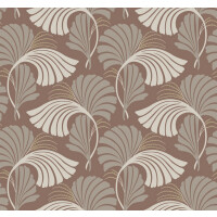 Tapeta liście York Wallcoverings DT5131 Dancing Leaves After Eight