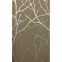 Tapeta gałązki York Wallcoverings MD7121 Trees Silhouette Modern Metals 2