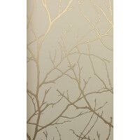 Tapeta gałązki York Wallcoverings MD7122 Trees Silhouette Modern Metals 2