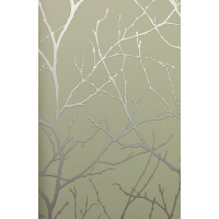 Tapeta gałązki York Wallcoverings MD7124 Trees Silhouette Modern Metals 2