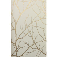 Tapeta gałązki York Wallcoverings MD7126 Trees Silhouette Modern Metals 2