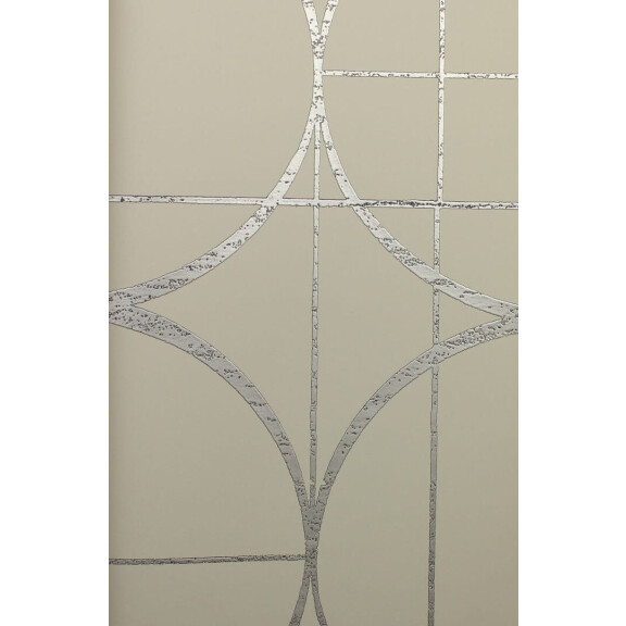 Tapeta okręgi w stylu Art Deco York Wallcoverings MD7201 Sun Circles Modern Metals 2