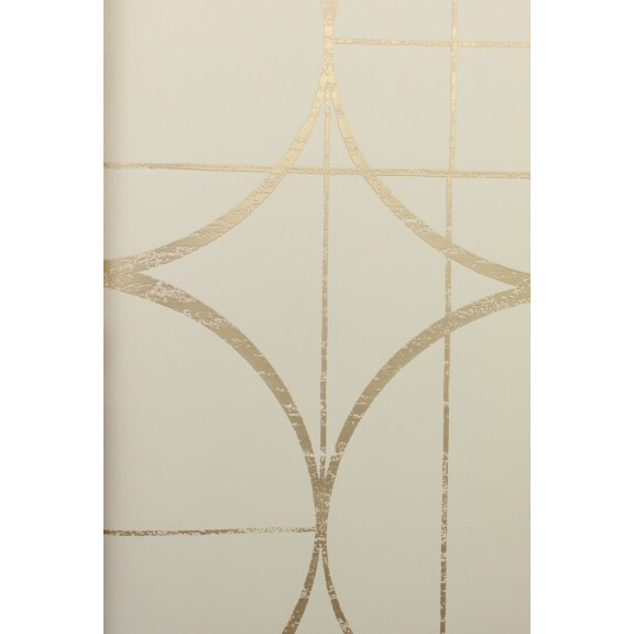 Tapeta okręgi w stylu Art Deco York Wallcoverings MD7202 Sun Circles Modern Metals 2