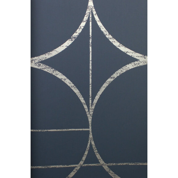 Tapeta okręgi w stylu Art Deco York Wallcoverings MD7204 Sun Circles Modern Metals 2