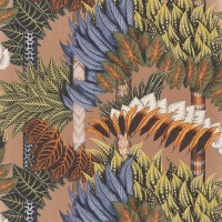 Tapeta stylizowane drzewa miedziana Christian Lacroix PCL7043/03 Belorizonte Lacroix Stravaganza