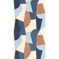 Tapeta geometryczna abstrakcyjna Caselio 104516022 Etoffe XXL