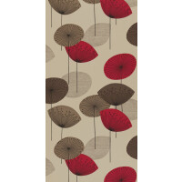 Tapeta dmuchawce retro Sanderson DOPWDA101 Dandelion Clocks One Sixty
