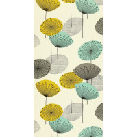 Tapeta dmuchawce retro Sanderson DOPWDA104 Dandelion Clocks One Sixty