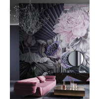 Fototapeta kwiaty i wachlarze Wonderwall Tiffani 35079005