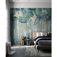 Fototapeta kwiaty lilii wodnej Wonderwall Acqua 35070708
